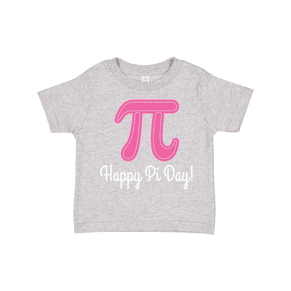 Inktastic Happy Pi Day Pink Math Symbol Girls Toddler T-Shirt