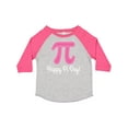 thumbnail image 1 of Inktastic Happy Pi Day Pink Math Symbol Girls Toddler T-Shirt, 1 of 5