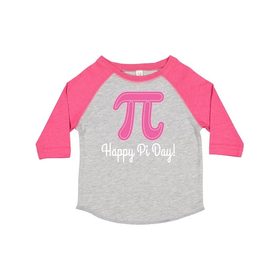 Inktastic Happy Pi Day Pink Math Symbol Girls Toddler T-Shirt
