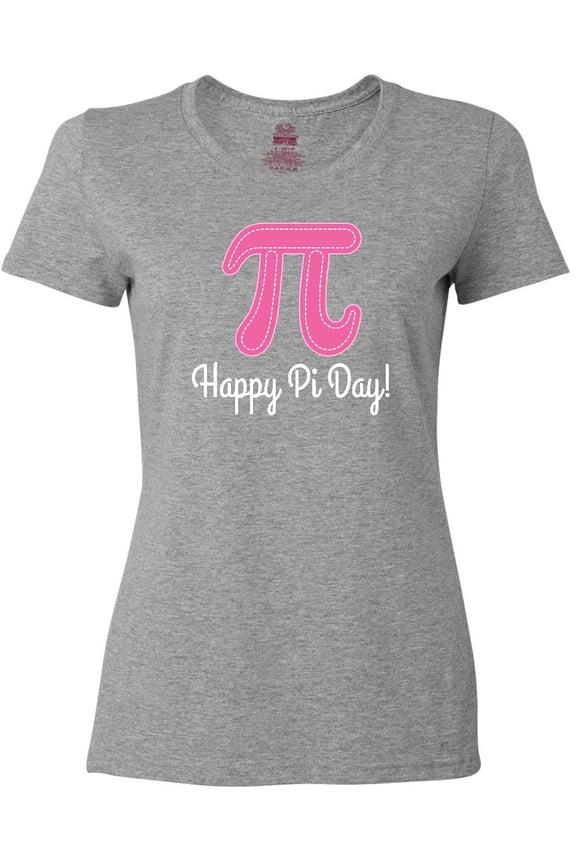 Happy Pi Day Pink Math Symbol Women's T-Shirt