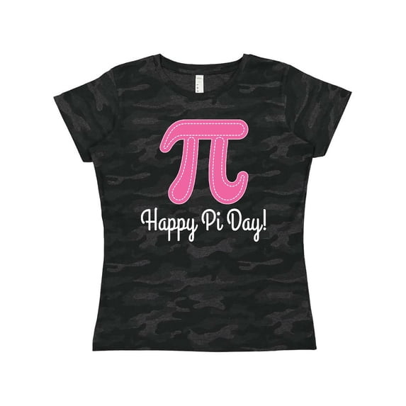 Inktastic Happy Pi Day Pink Math Symbol Women's T-Shirt