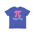 thumbnail image 1 of Inktastic Happy Pi Day Pink Math Symbol Youth T-Shirt, 1 of 5