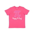 thumbnail image 1 of Inktastic Happy Pi Day Pink Math Symbol Youth T-Shirt, 1 of 5