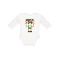 thumbnail image 1 of Inktastic Happy Pi Day Robot Math Class Boys or Girls Long Sleeve Baby Bodysuit, 1 of 5