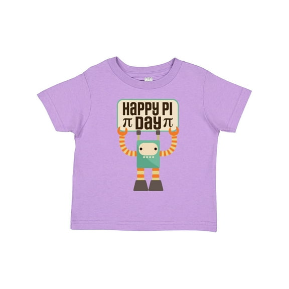 Inktastic Happy Pi Day Robot Math Class Boys or Girls Toddler T-Shirt
