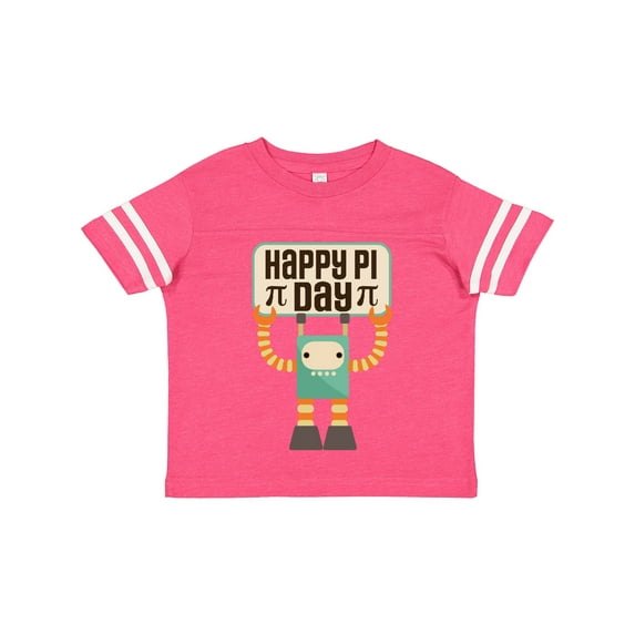 Inktastic Happy Pi Day Robot Math Class Boys or Girls Toddler T-Shirt