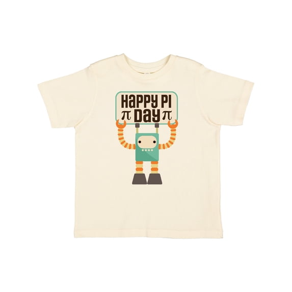 Inktastic Happy Pi Day Robot Math Class Boys or Girls Toddler T-Shirt