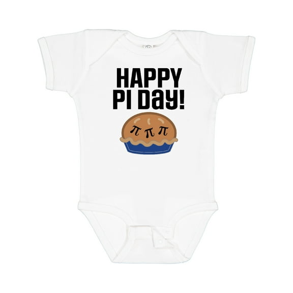 Inktastic Happy Pi Day School Math Party Boys or Girls Baby Bodysuit