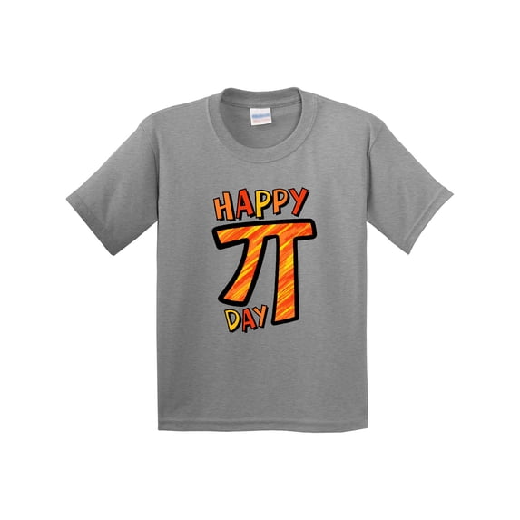 Inktastic Happy Pi Day Youth T-Shirt