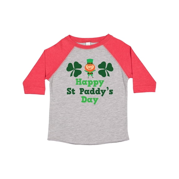 Inktastic Happy St Paddy's Day Boys or Girls Toddler T-Shirt