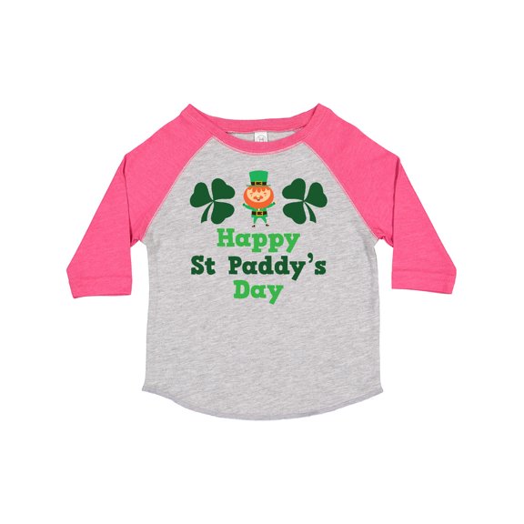 Inktastic Happy St Paddy's Day Boys or Girls Toddler T-Shirt