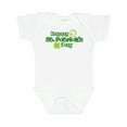 thumbnail image 1 of Inktastic Happy St. Patrick's Day Boys or Girls Baby Bodysuit, 1 of 5