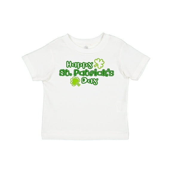 Inktastic Happy St. Patrick's Day Boys or Girls Toddler T-Shirt
