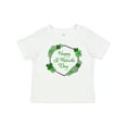 thumbnail image 1 of Inktastic Happy St. Patrick's Day Clovers Boys or Girls Baby T-Shirt, 1 of 5
