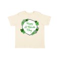 thumbnail image 1 of Inktastic Happy St. Patrick's Day Clovers Boys or Girls Toddler T-Shirt, 1 of 5