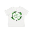 thumbnail image 1 of Inktastic Happy St. Patrick's Day Clovers Boys or Girls Toddler T-Shirt, 1 of 5