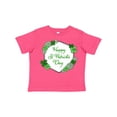 thumbnail image 1 of Inktastic Happy St. Patrick's Day Clovers Boys or Girls Toddler T-Shirt, 1 of 5