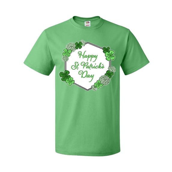 Inktastic Happy St. Patrick's Day Clovers T-Shirt