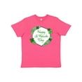 thumbnail image 1 of Inktastic Happy St. Patrick's Day Clovers Youth T-Shirt, 1 of 5