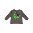 thumbnail image 1 of Inktastic Happy St. Patrick's Day- Green Dinosaur Boys or Girls Long Sleeve Toddler T-Shirt, 1 of 5