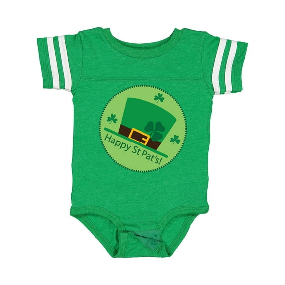 Inktastic Happy St Patrick's Day Irish Boys or Girls Baby Bodysuit