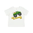 thumbnail image 1 of Inktastic Happy St. Patrick's Day Monster Truck with Leprechaun Boys or Girls Toddler T-Shirt, 1 of 5