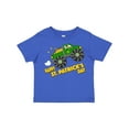 thumbnail image 1 of Inktastic Happy St. Patrick's Day Monster Truck with Leprechaun Boys or Girls Toddler T-Shirt, 1 of 5