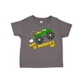 thumbnail image 1 of Inktastic Happy St. Patrick's Day Monster Truck with Leprechaun Boys or Girls Toddler T-Shirt, 1 of 5