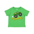 thumbnail image 1 of Inktastic Happy St. Patrick's Day Monster Truck with Leprechaun Boys or Girls Toddler T-Shirt, 1 of 5