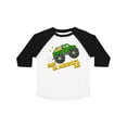 thumbnail image 1 of Inktastic Happy St. Patrick's Day Monster Truck with Leprechaun Boys or Girls Toddler T-Shirt, 1 of 5