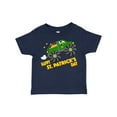 thumbnail image 1 of Inktastic Happy St. Patrick's Day Monster Truck with Leprechaun Boys or Girls Toddler T-Shirt, 1 of 5