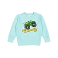 thumbnail image 1 of Inktastic Happy St. Patrick's Day Monster Truck with Leprechaun Toddler Sweatshirt, 1 of 4