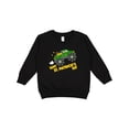 thumbnail image 1 of Inktastic Happy St. Patrick's Day Monster Truck with Leprechaun Toddler Sweatshirt, 1 of 4