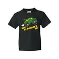thumbnail image 1 of Inktastic Happy St. Patrick's Day Monster Truck with Leprechaun Youth T-Shirt, 1 of 5