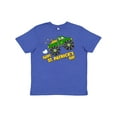 thumbnail image 1 of Inktastic Happy St. Patrick's Day Monster Truck with Leprechaun Youth T-Shirt, 1 of 5