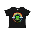 thumbnail image 1 of Inktastic Happy St. Patrick's Day Rainbow and Hat Boys or Girls Toddler T-Shirt, 1 of 5