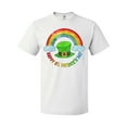 thumbnail image 1 of Inktastic Happy St. Patrick's Day Rainbow and Hat T-Shirt, 1 of 5