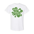thumbnail image 1 of Inktastic Happy St. Patrick's Day Shamrock in Green T-Shirt, 1 of 5