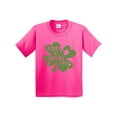 thumbnail image 1 of Inktastic Happy St. Patrick's Day Shamrock in Green Youth T-Shirt, 1 of 5