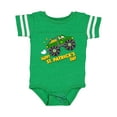 thumbnail image 1 of Inktastic Happy St. Patrick's Day monster truck with leprechaun Boys or Girls Baby Bodysuit, 1 of 5