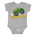 thumbnail image 1 of Inktastic Happy St. Patrick's Day monster truck with leprechaun Boys or Girls Baby Bodysuit, 1 of 5