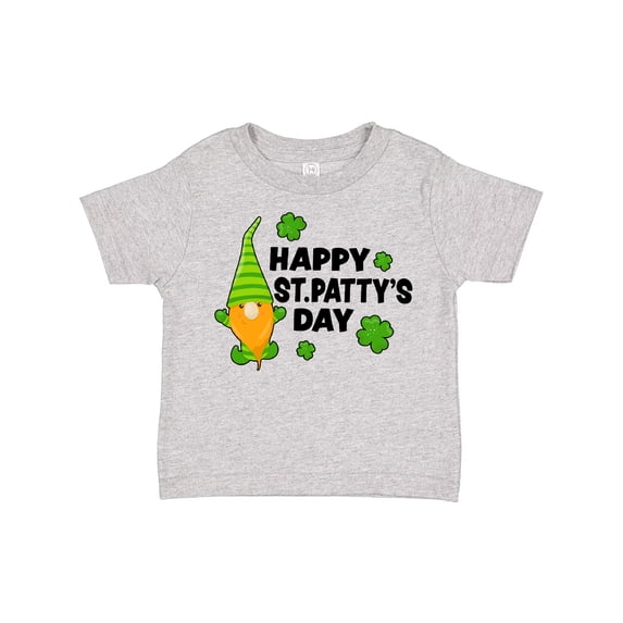 Inktastic Happy St Pattys Day with Gnome Boys or Girls Toddler T-Shirt