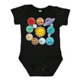 thumbnail image 1 of Inktastic Happy Sun Moon and Planets Boys or Girls Baby Bodysuit, 1 of 5