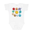 thumbnail image 1 of Inktastic Happy Sun Moon and Planets Boys or Girls Baby Bodysuit, 1 of 5