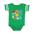 thumbnail image 1 of Inktastic Happy Sun Moon and Planets Boys or Girls Baby Bodysuit, 1 of 5