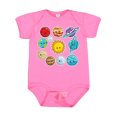 thumbnail image 1 of Inktastic Happy Sun Moon and Planets Boys or Girls Baby Bodysuit, 1 of 5