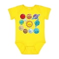 thumbnail image 1 of Inktastic Happy Sun Moon and Planets Boys or Girls Baby Bodysuit, 1 of 5