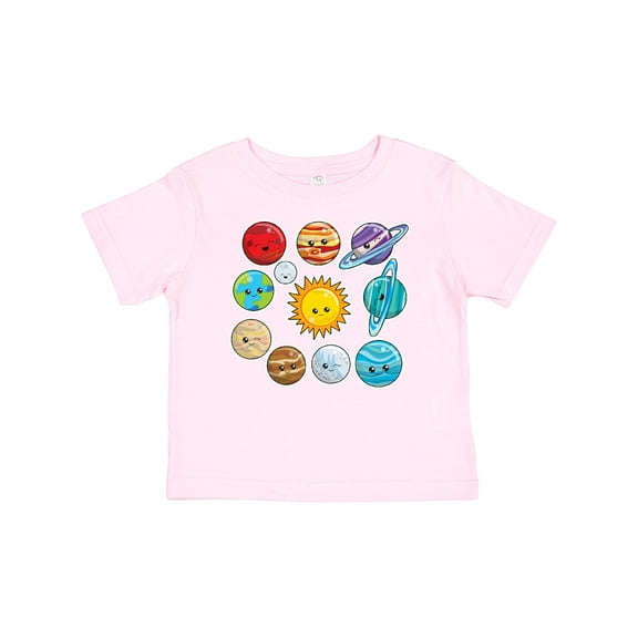 Inktastic Happy Sun Moon and Planets Boys or Girls Baby T-Shirt