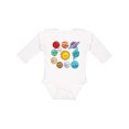 thumbnail image 1 of Inktastic Happy Sun Moon and Planets Boys or Girls Long Sleeve Baby Bodysuit, 1 of 5