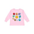 thumbnail image 1 of Inktastic Happy Sun Moon and Planets Boys or Girls Long Sleeve Toddler T-Shirt, 1 of 5